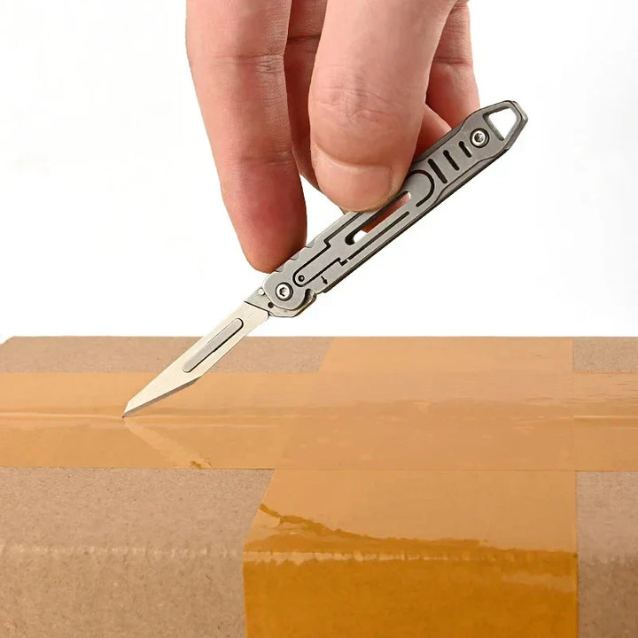 Karnz | Austauschbare Klingen Faltbares EDC-Messer