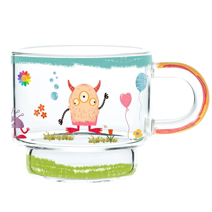 Regenbogen Monster Kaffeetasse