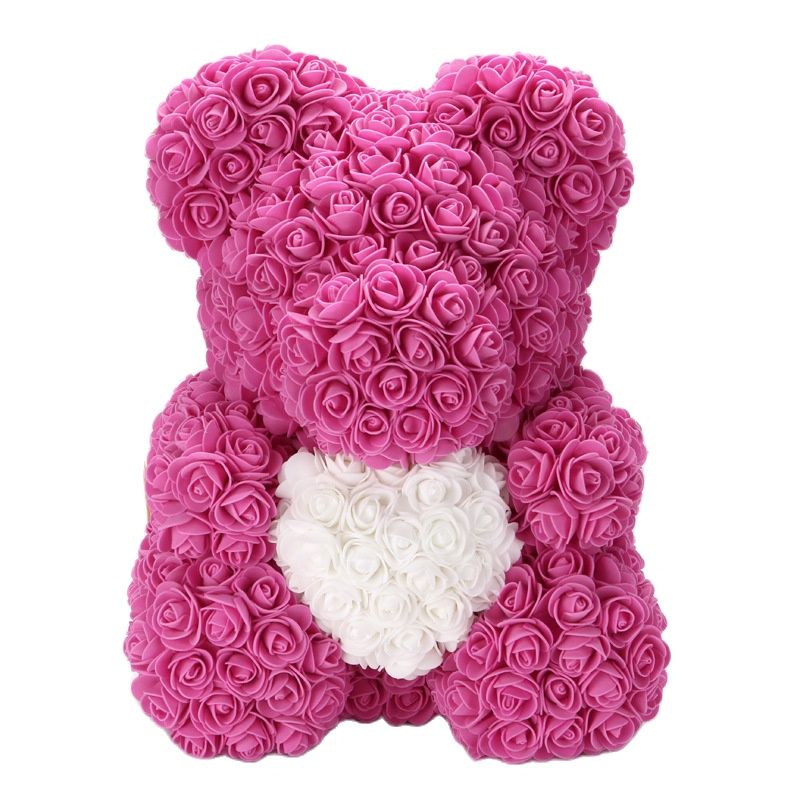 Karnz | Künstliche Rosenblumen Teddybär