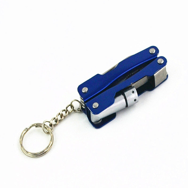 9in1 Explorers Aluminium Schlüsselanhänger Multitool | Karnz
