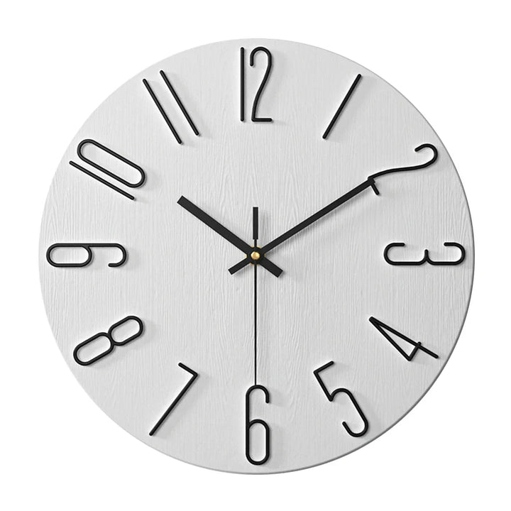 Stylische Designer-Wanduhr für elegante Innenräume