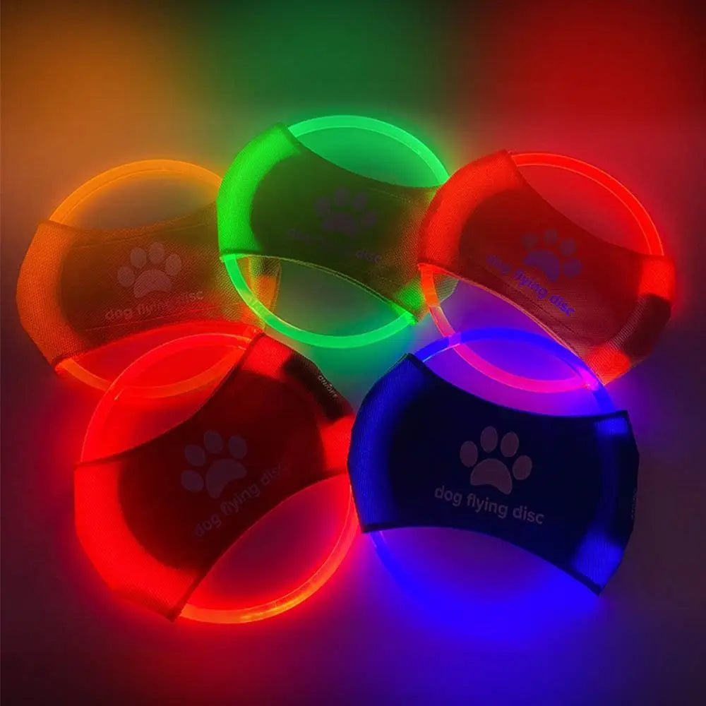 LED Frisbee für Hunde wiederaufladbar und wasserdicht Karnz