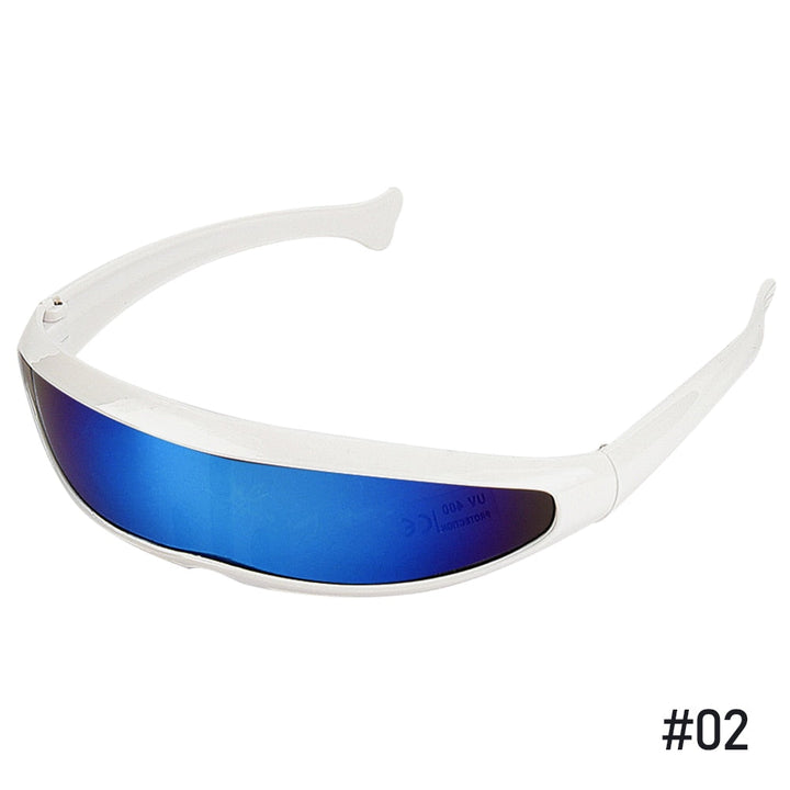 Karnz | Futuristische Cyborg Cosplay Sonnenbrille