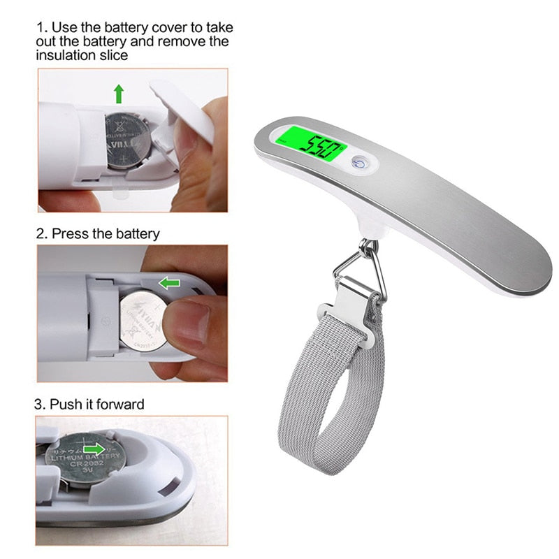 Smart Handy Hang Digitaler Gepäckwaage | Karnz