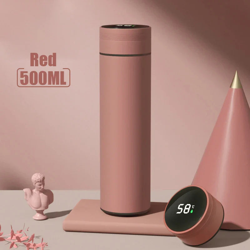 Edelstahl-Thermo mit digitalem Display