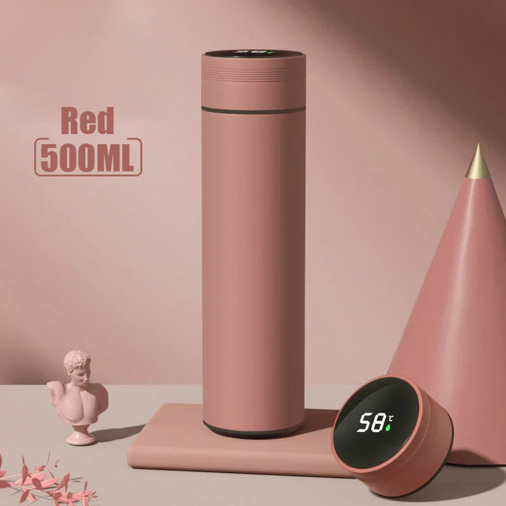 Edelstahl-Thermo mit digitalem Display