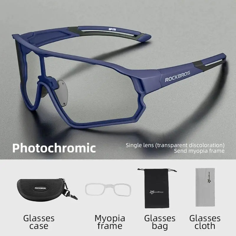 Fahrradbrille mit photochromen Gläsern | Karnz