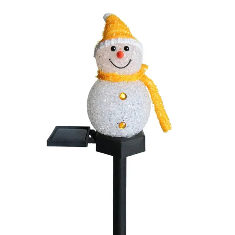 Solarbetriebene Schneemannlampe - SolarSnow | Karnz