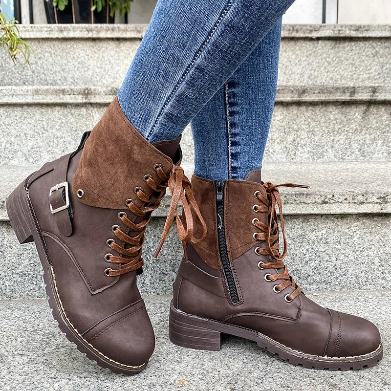 Amalthea Vintage Knöchelstiefel