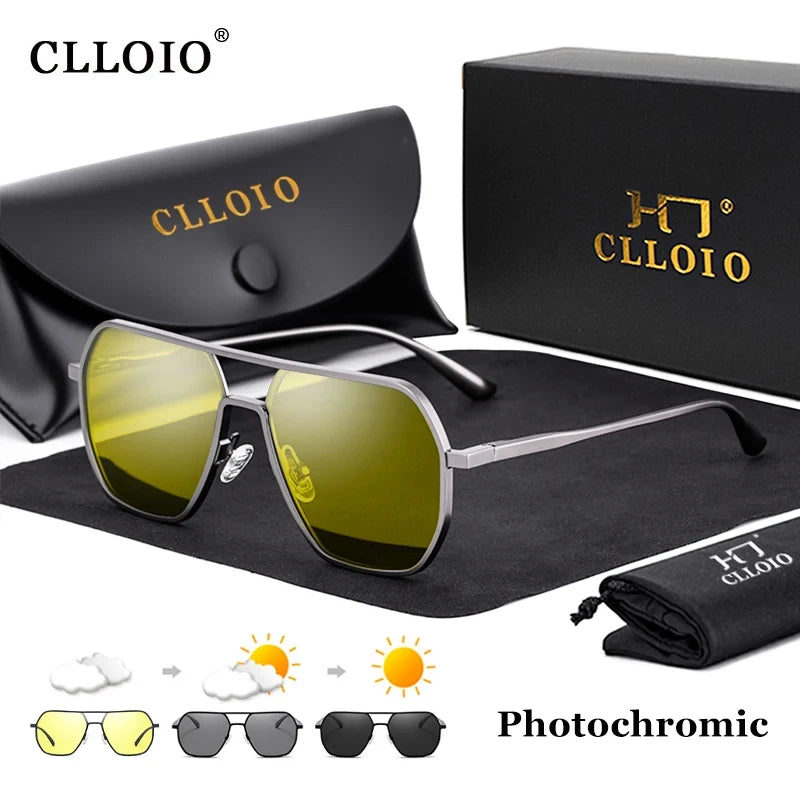 Unisex Sonnenbrille mit photochromen Gläsern | Karnz