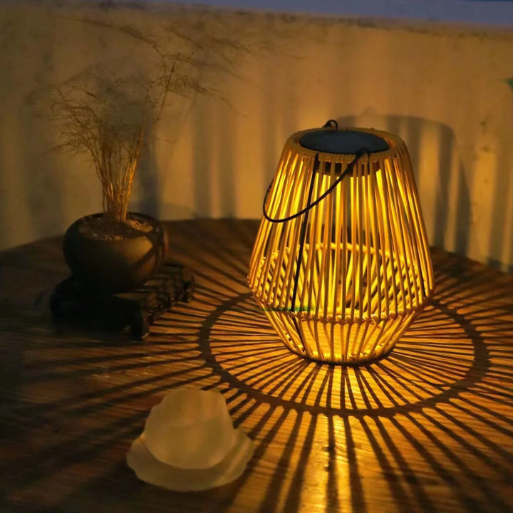 Solar Woven Lantern Karnz