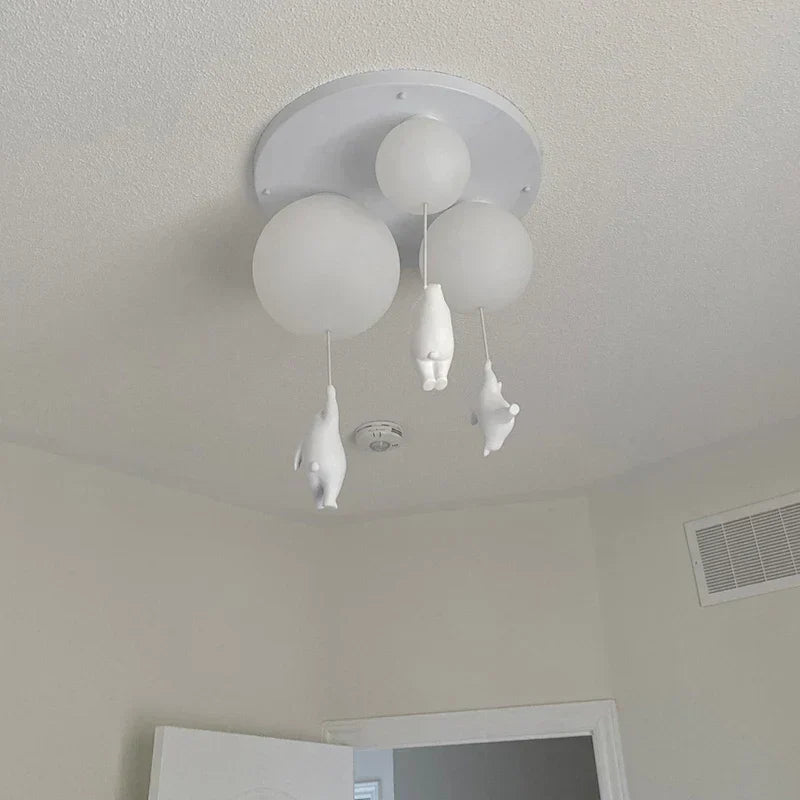 Hängende Bären Ballons Lampe | Karnz