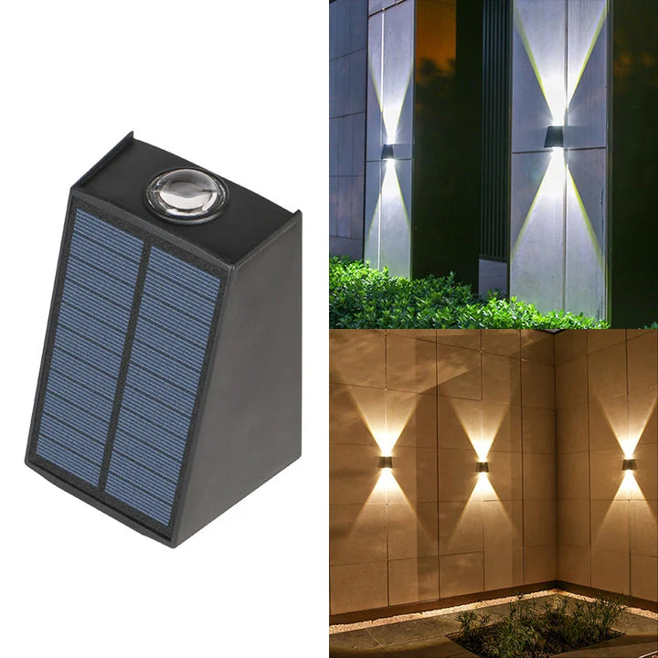 Solar LED Wandlicht Karnz