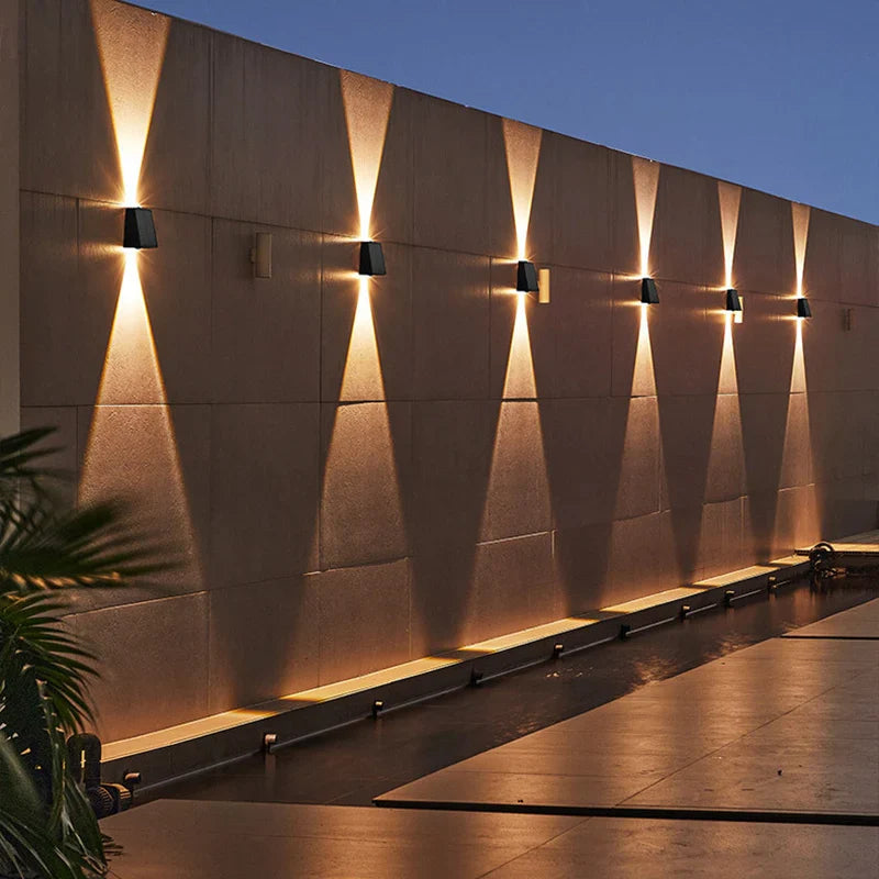 Solar LED Wandlicht Karnz