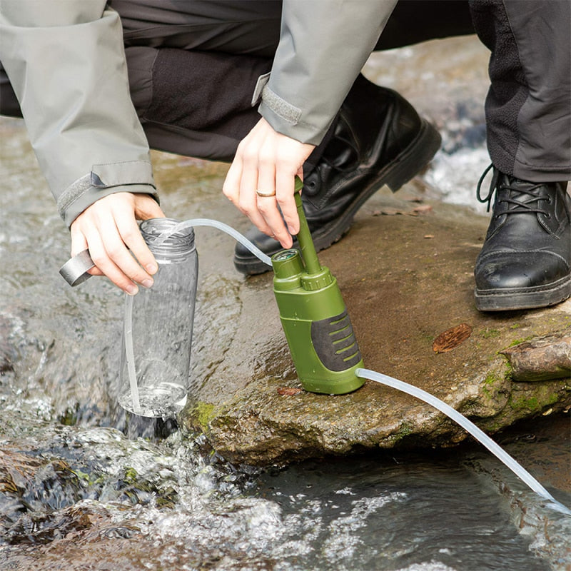 Outdoor Wasserfilter Camping Überlebenswerkzeug | Karnz