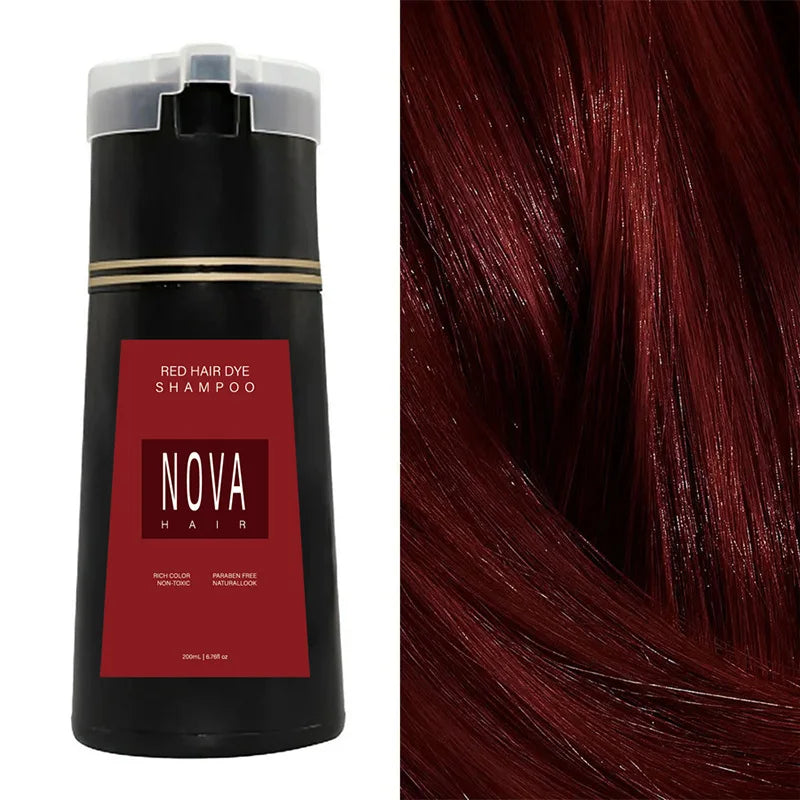 Karnz | NovaHair Instant Dye Shampoo – Schnelle Farbauffrischung für dein Haar