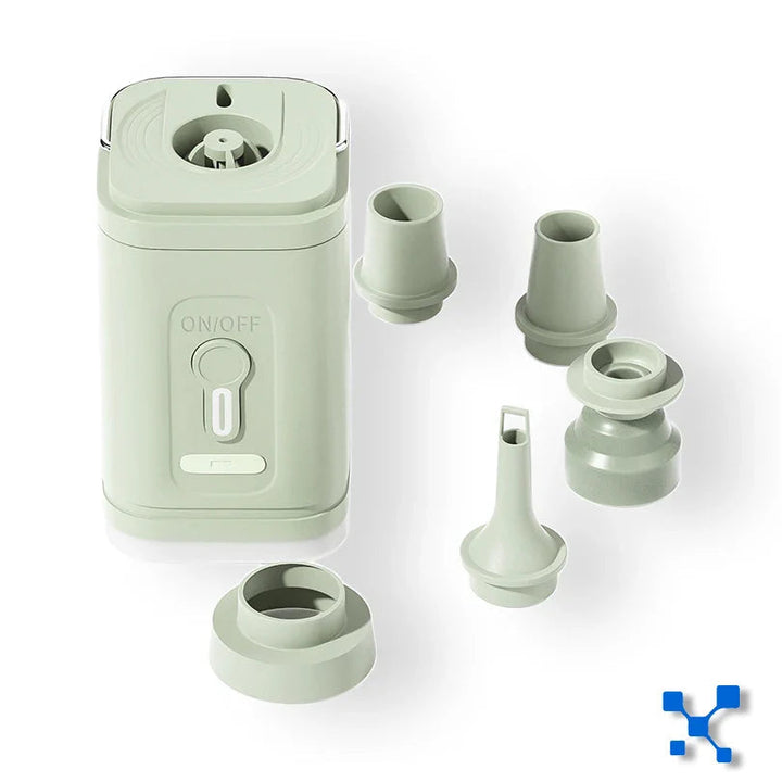 Mini-Luftpumpe USB-C mit 5 Düsen – 200 L/min | Karnz