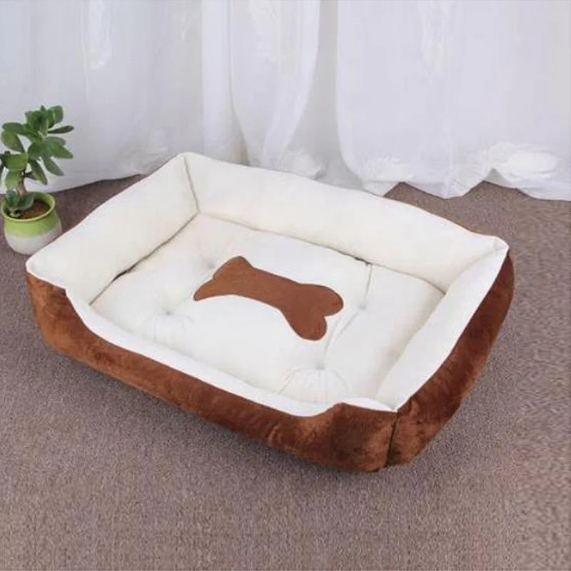 Modernes und gemütliches Leinen-Hundebett Karnz