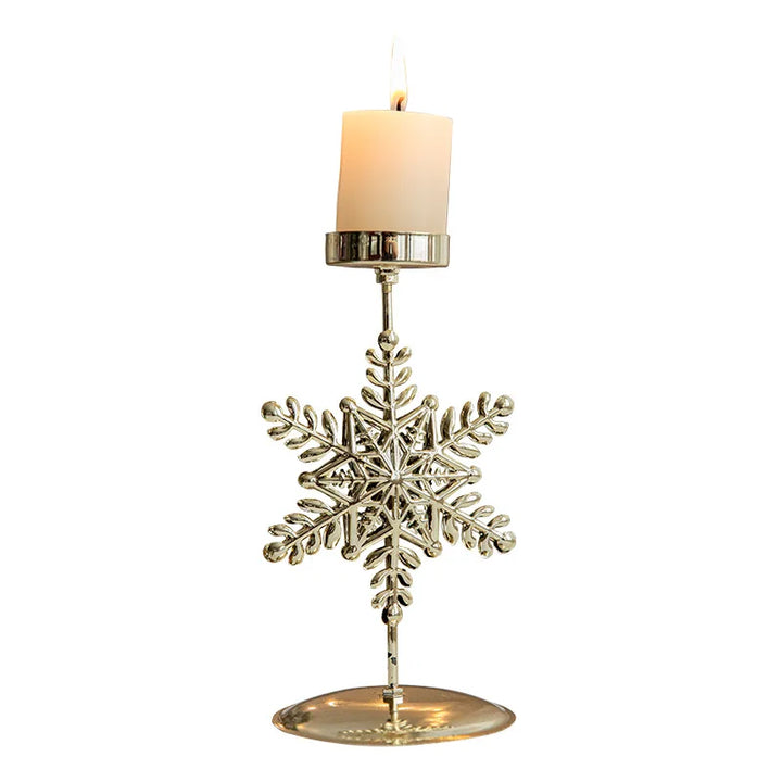 Weihnachtliche Kerzenhalter - Stern- und Tannenbaum-Design für festliche Dekoration | Karnz