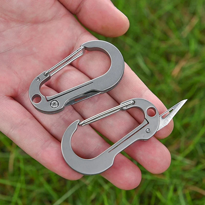 Titanlegierung EDC Multi-Tool Schlüsselanhänger Messer | Karnz