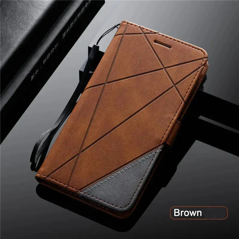 Flip Magnetisches Ledercover für Samsung Galaxy A Series