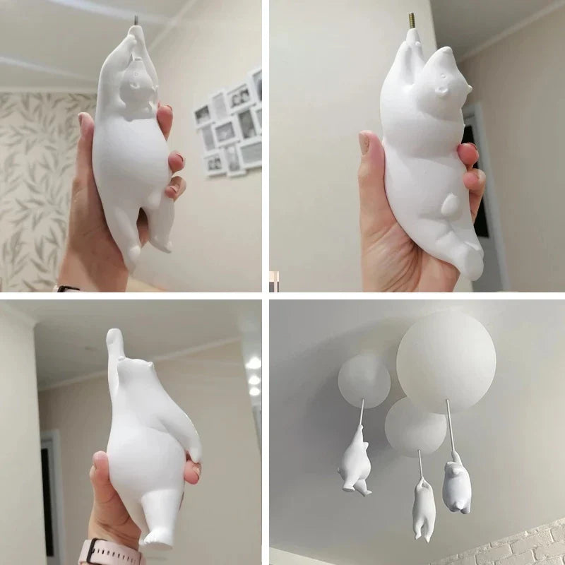 Hängende Bären Ballons Lampe | Karnz