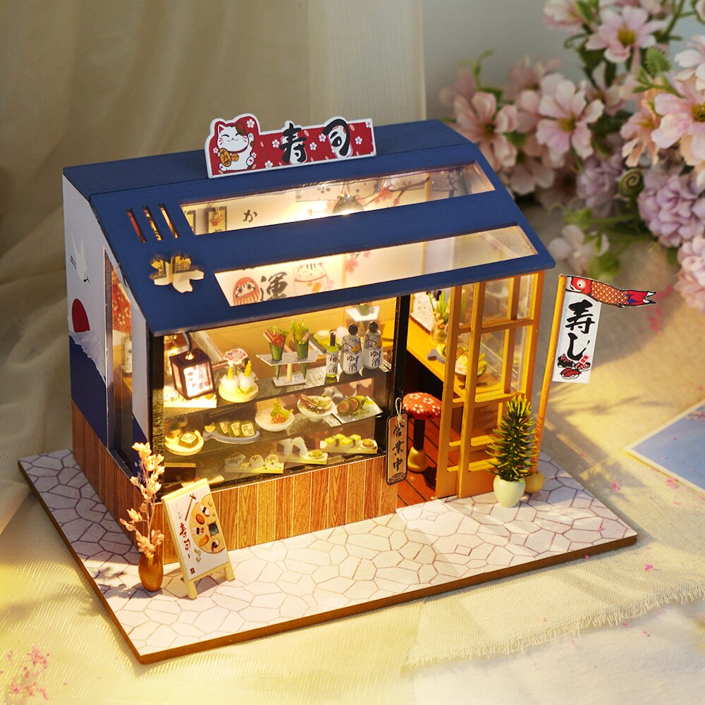 Miniatur DIY Japanische Bauspielzeug-Kit | Karnz