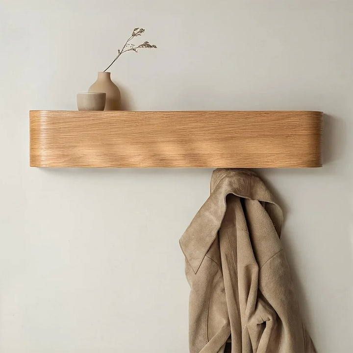 NordicHide Rack Wandkleiderschrank mit Regal & versteckten Haken Karnz