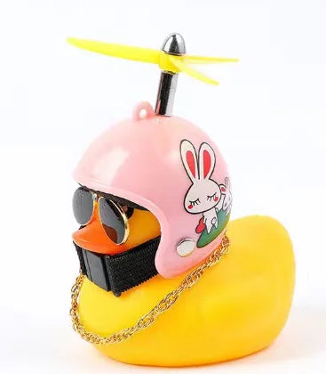 Sandsberg Enten Fahrradklingel mit Helm