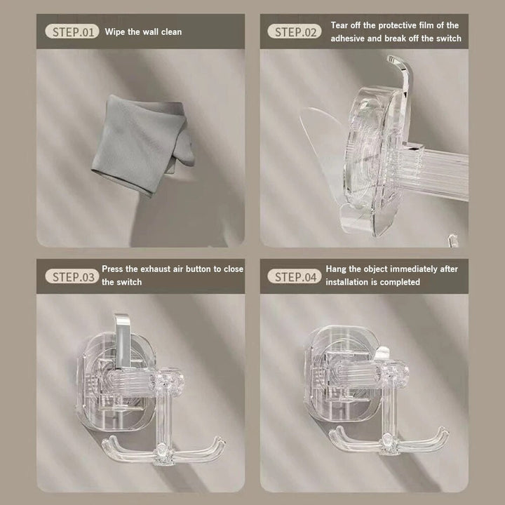 Simplistic Six-Claw Universal Rotating Hook | Karnz