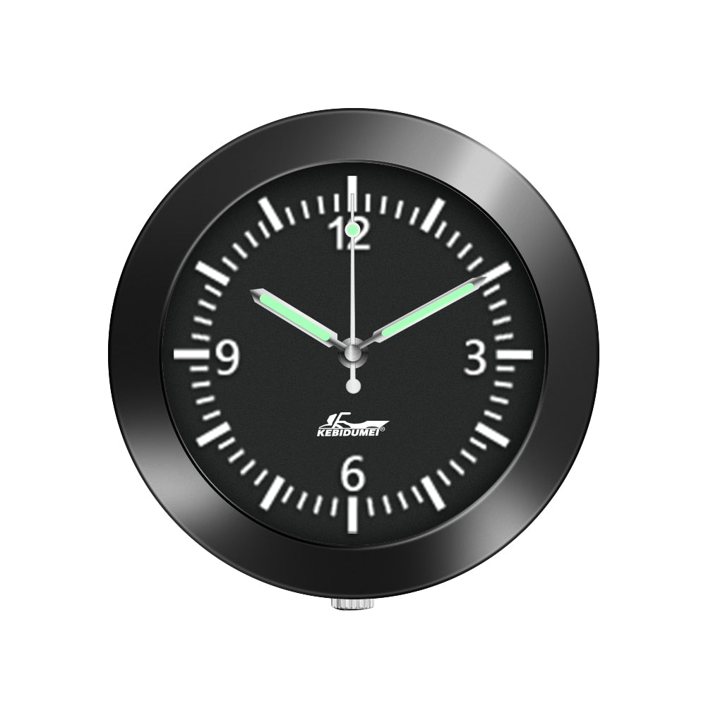 Karnz | Aufklebbare Auto Armaturenbrett Leuchtende Uhr