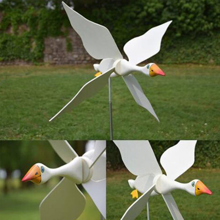 Möwen-Windmühle Gartendekoration