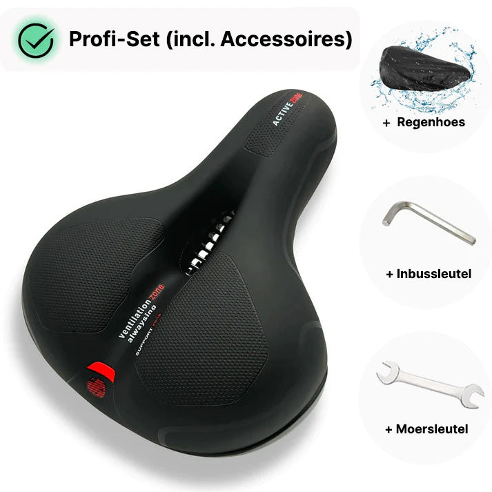 Karnz | Fahrradkomfort Pro - Ergonomischer Fahrradsattel für schmerzarme Fahrerfahrung
