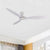 42-52 Zoll Deckenventilatoren mit DC-Motor — Fernbedienung Niedrigboden Kühlventilatoren, ohne Licht, weiße Holz- & schwarze Optionen | Karnz