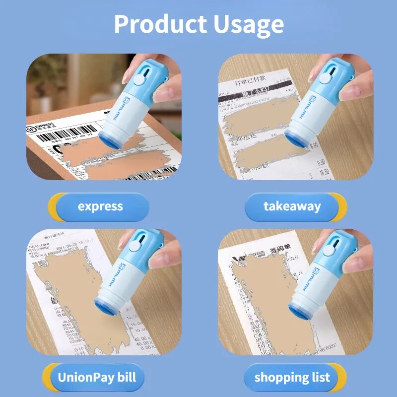 2in1 Paketbox Öffner Datenschutzstempel Werkzeug