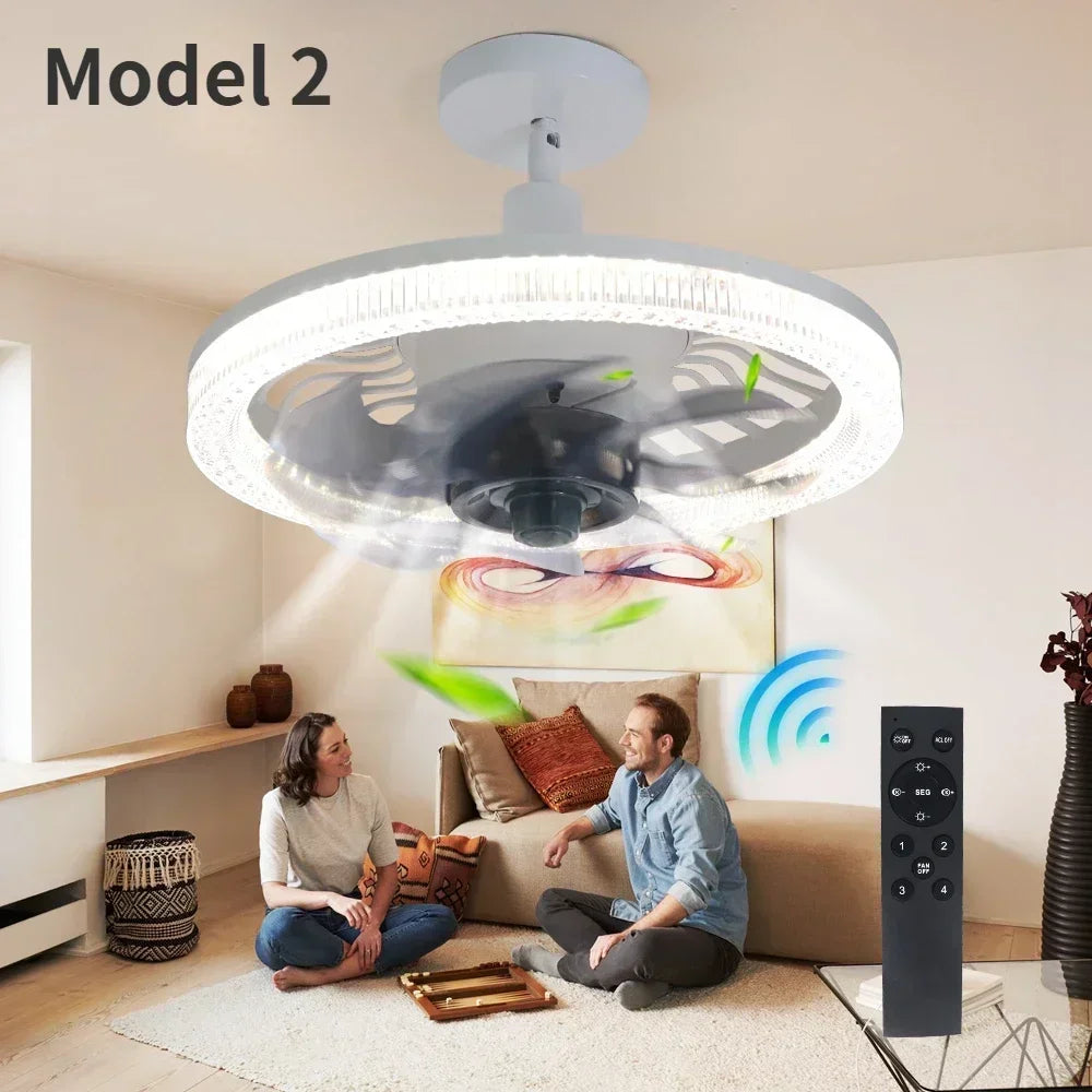 3in1 Fernbedienung Geräuschlos Elegant Ventilator Lampe | Karnz