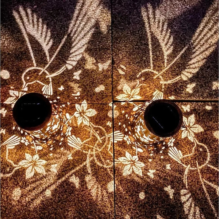 Solar Kolibri Hohl-Laterne Licht