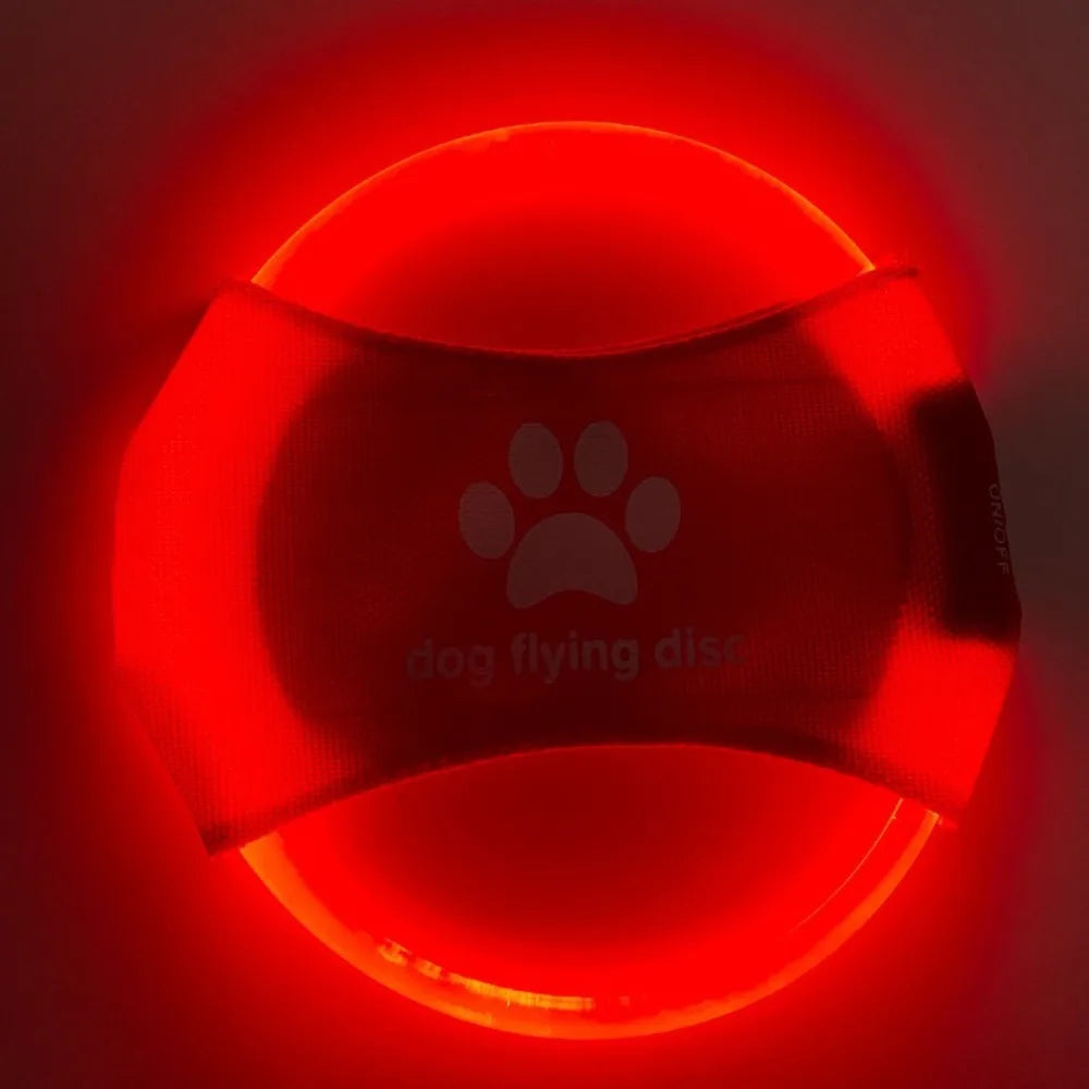 LED Frisbee für Hunde wiederaufladbar und wasserdicht Karnz