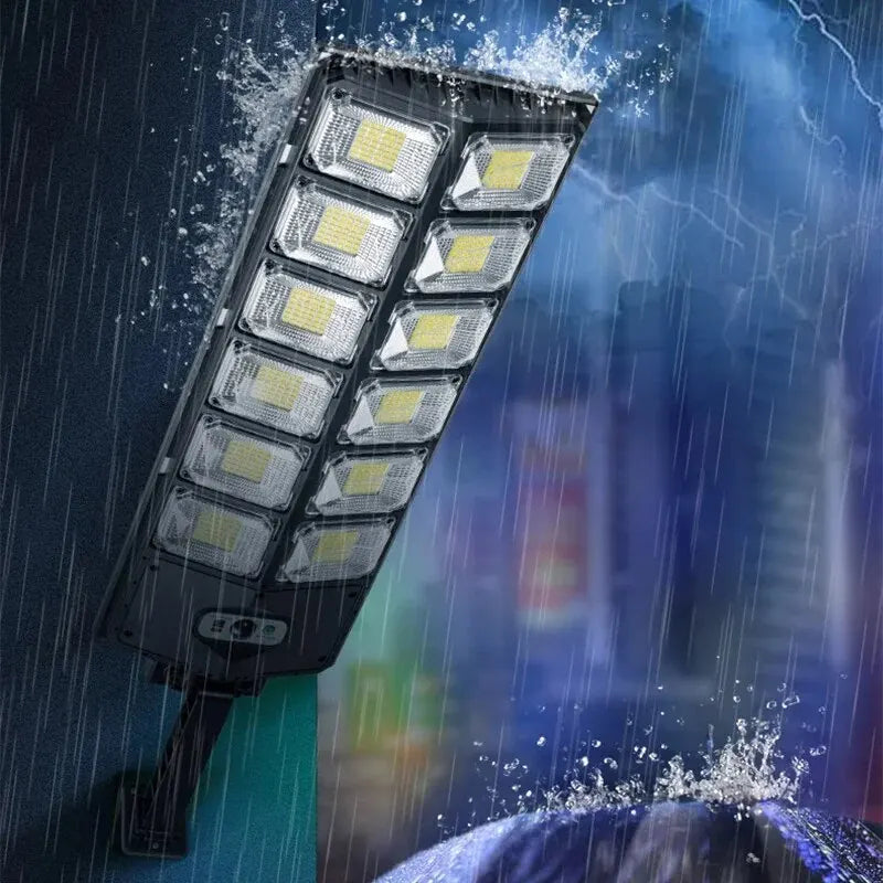 Solar LED Bewegungsmelder Wandlampe Fernbedienung Gartenlicht | Karnz