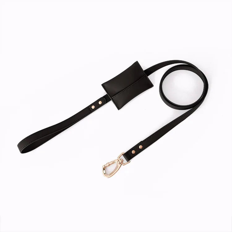 Verstellbares Leder-Hundegeschirr mit personalisierbarem Gravur Karnz