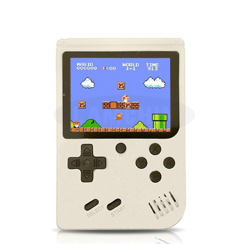 Retro-Spielekonsole für unterwegs mit 400 Spielen