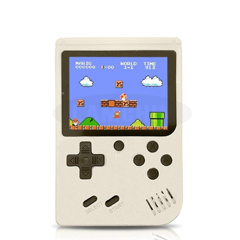 Retro-Spielekonsole für unterwegs mit 400 Spielen