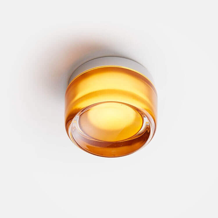 Futuristische und einzigartige Wandleuchte aus massivem Plexiglas