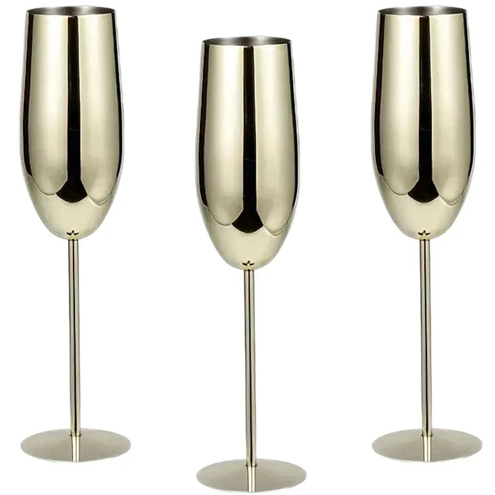 Karnz | Edelstahl Gläser (Set von 6)
