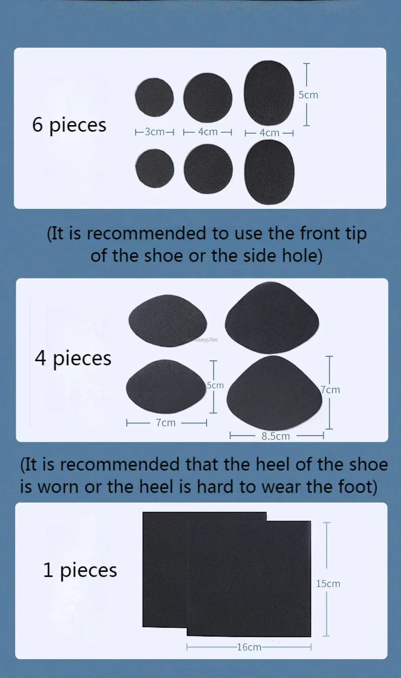 Selbstklebender Schuhreparaturflicken