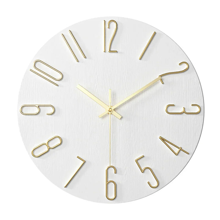 Stylische Designer-Wanduhr für elegante Innenräume