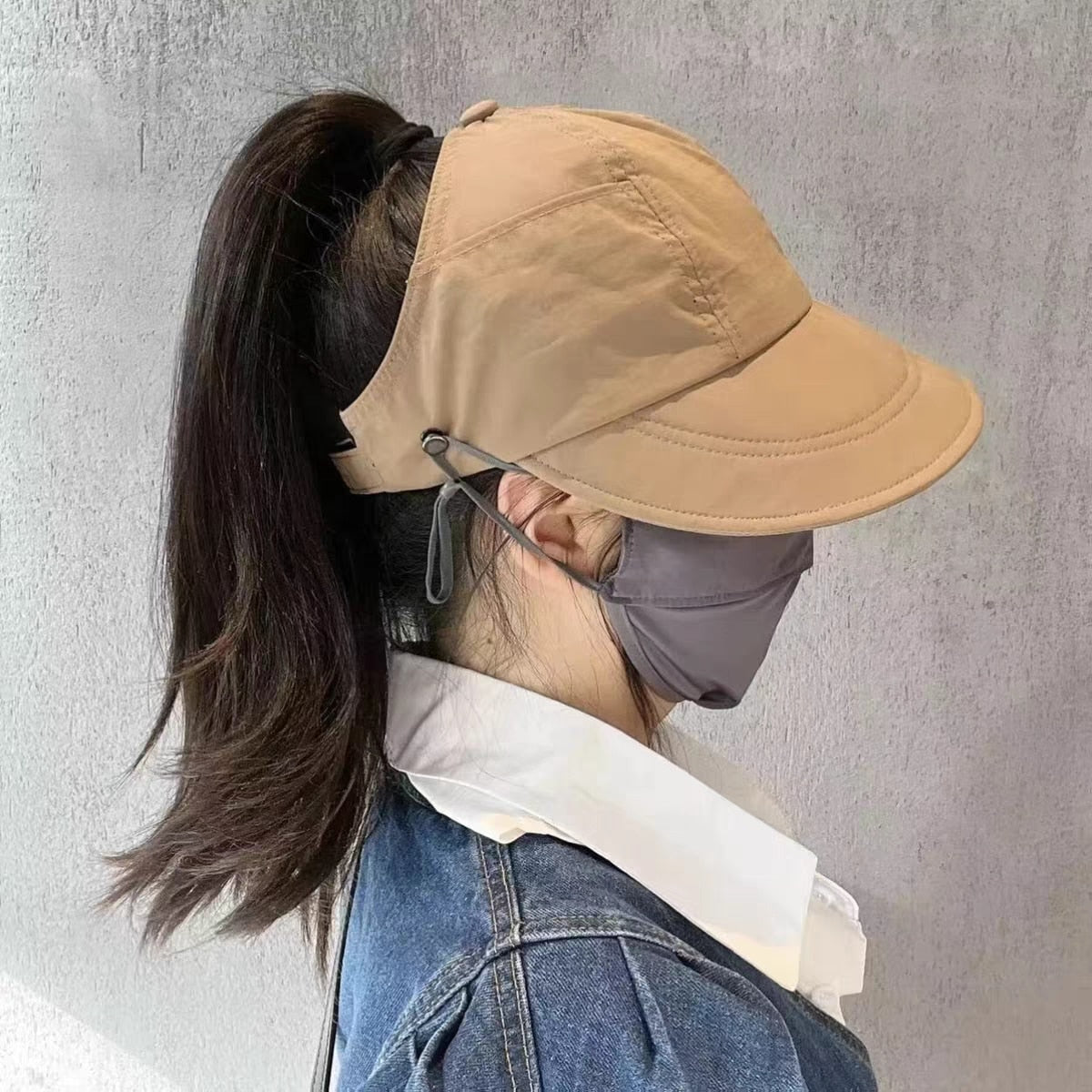Sonnen Sicherheitschic Sommer Maskenhalter Hut | Karnz