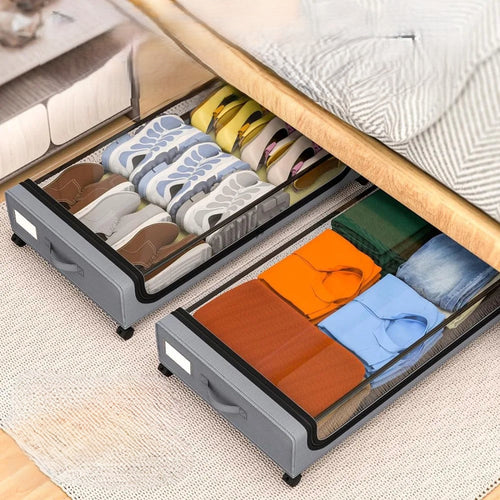 Unterbettlager Stapelbare Rollenbox Organizer | Karnz