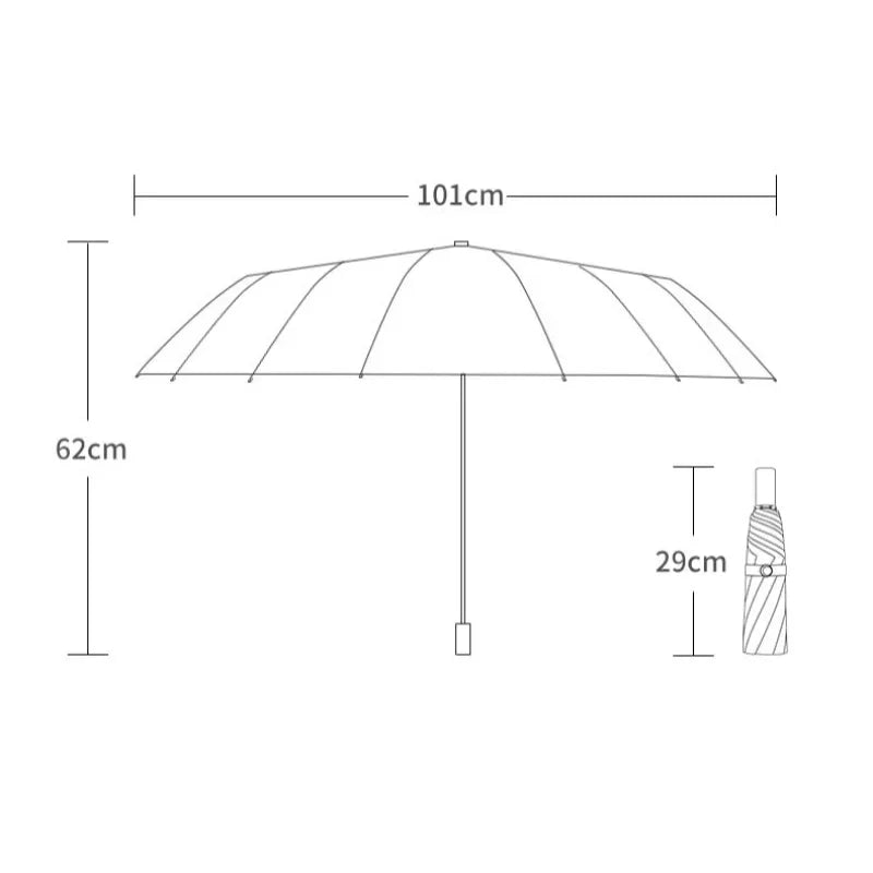 Handgemachter Bambus-Kalligrafie-Regenschirm | Karnz
