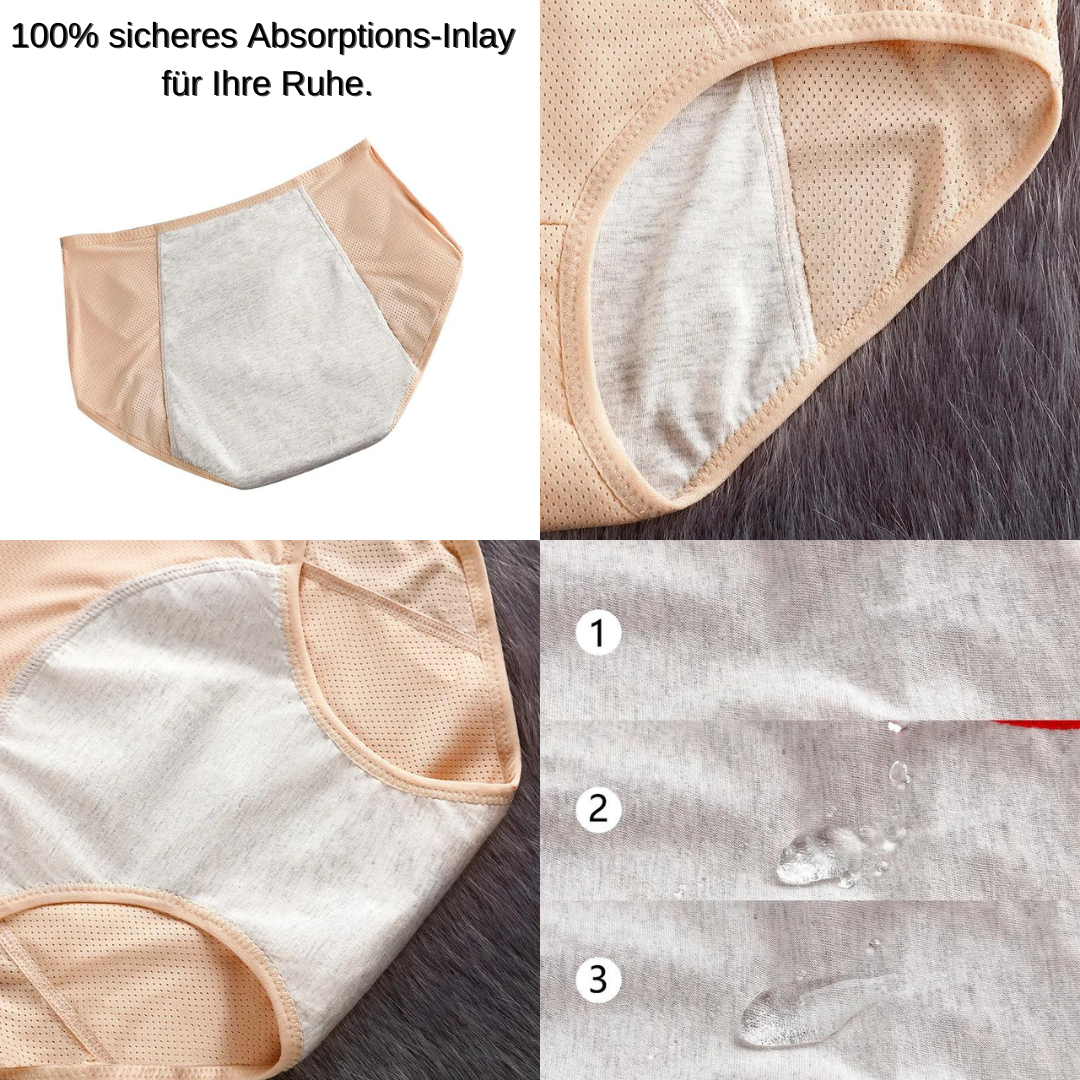 Elegante Damenunterwäsche mit Auslaufschutz – Aurora Comfort Slip